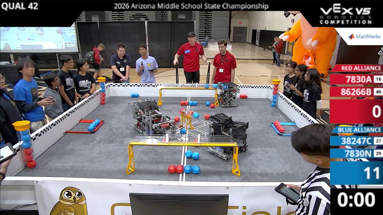 2026 Vex Push Back Arizona Middle School State Championship - Day 1