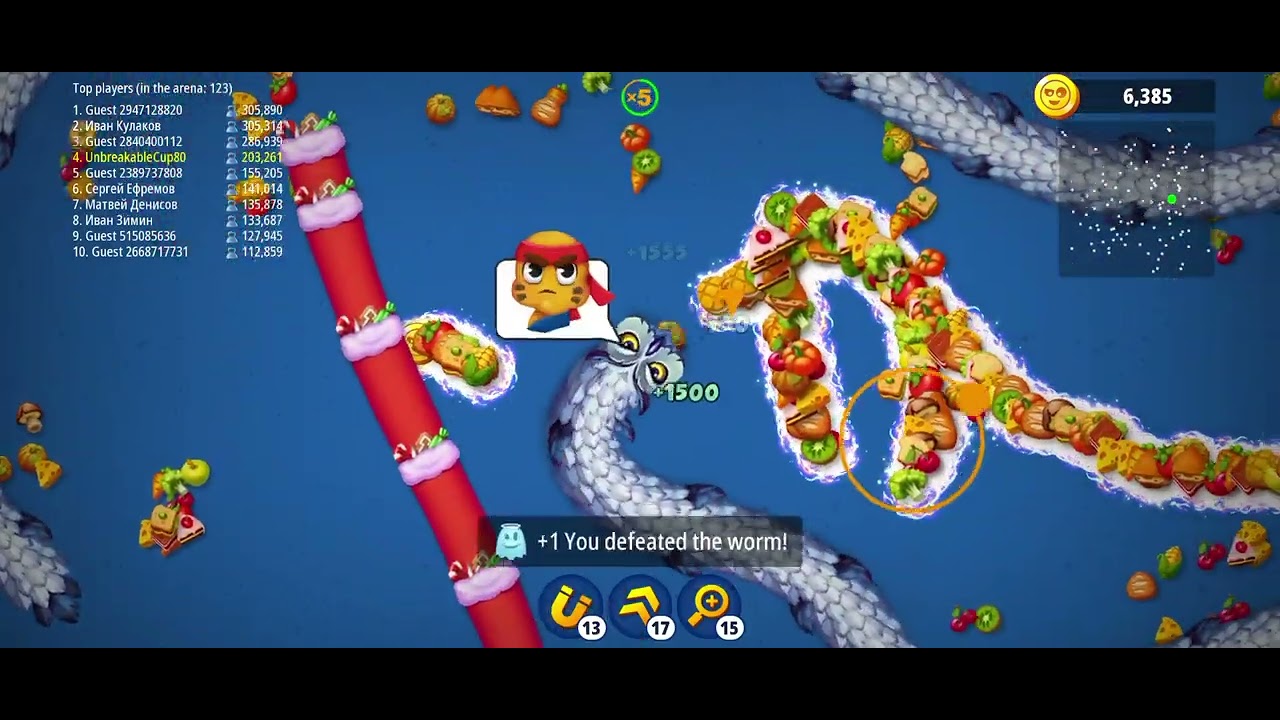 Wormzone io 🐍❤️😱