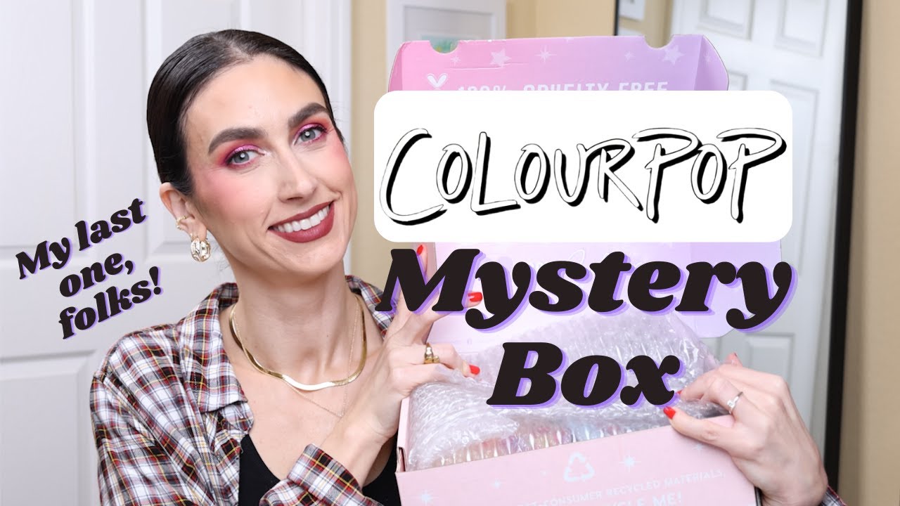 COLOURPOP BLACK FRIDAY MYSTERY BOX // I BOUGHT IT SO YOU DON'T HAVE TO! Ep. 4