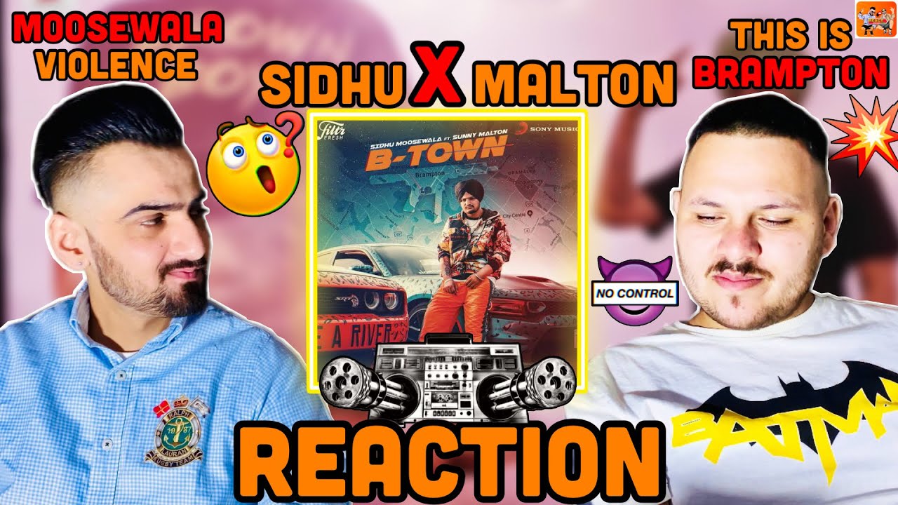 Reaction on Sidhu Moose Wala- B town | Byg Byrd | Sidhu Moosewala Sunny Malton React Hub