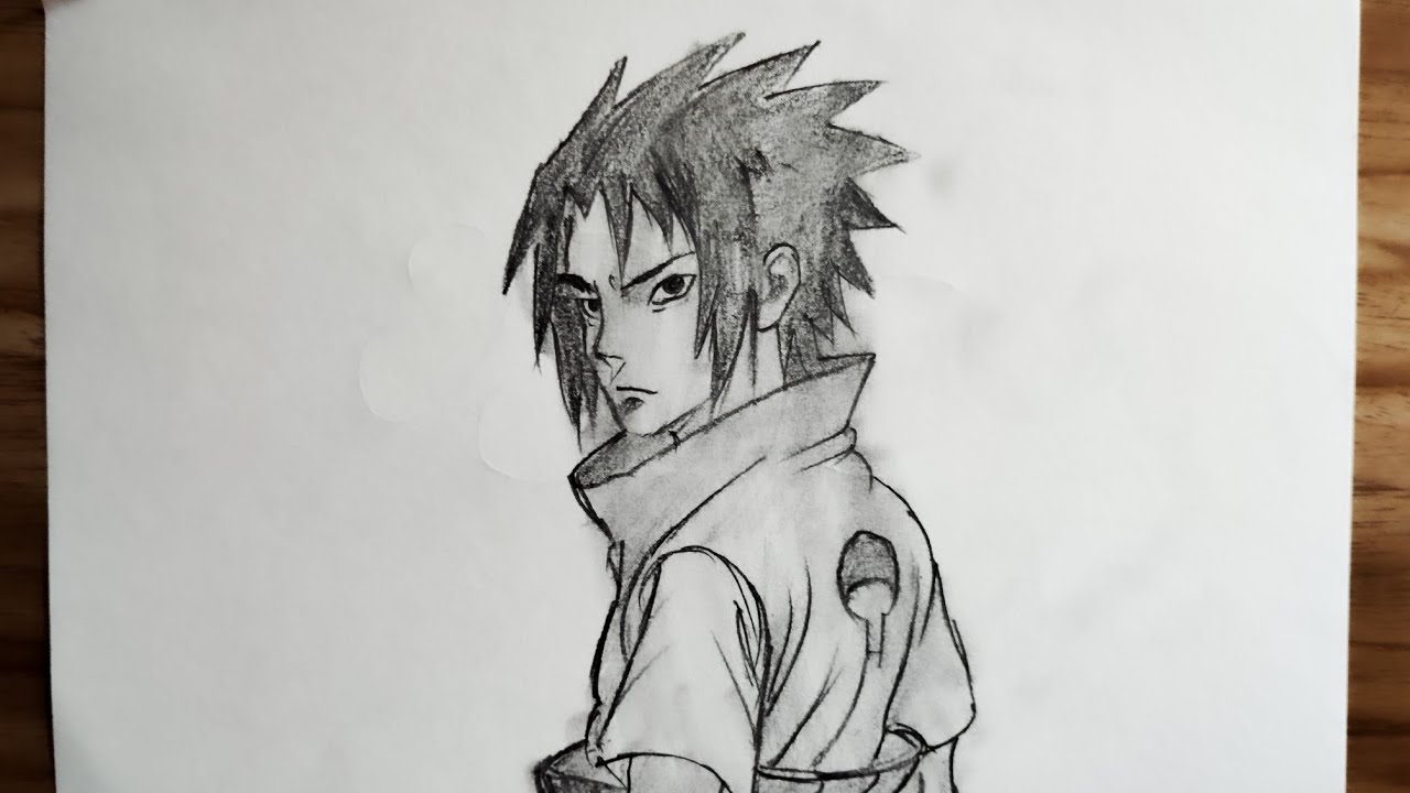 easy anime character drawing with pencil | pencil drawing tutorial