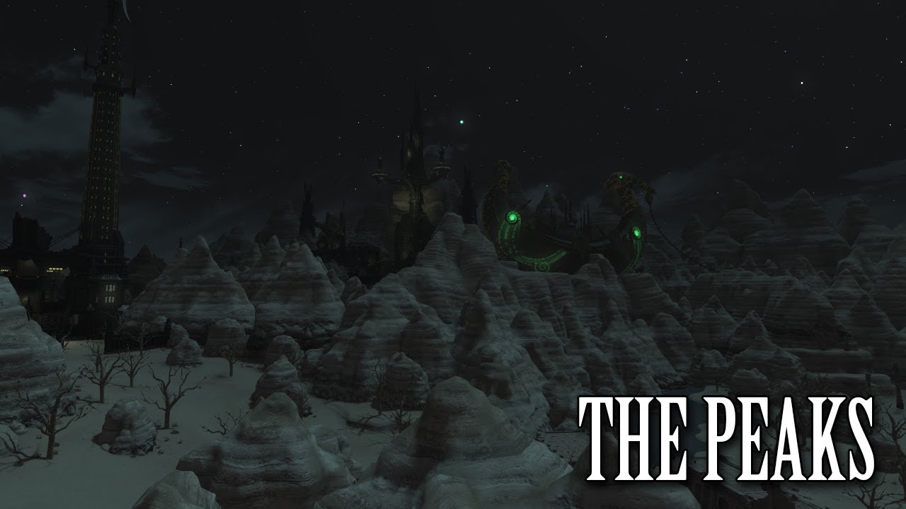 FFXIV OST The Peaks ( Night-Time )