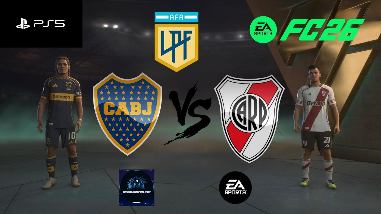 BOCA sufre…. Pero GANA el SUPERCLASICO por penales ante RIVER PLATE😱🏆| FC26