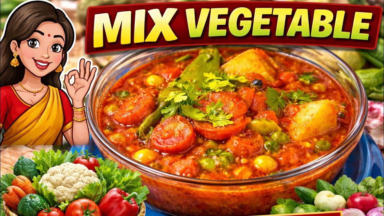 Mixx vegetables mazedar recipes 😋😋