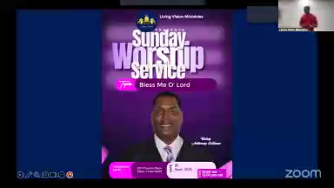 Living Vision Ministries with Bishop Anthony Williams. "Bless Me Lord"