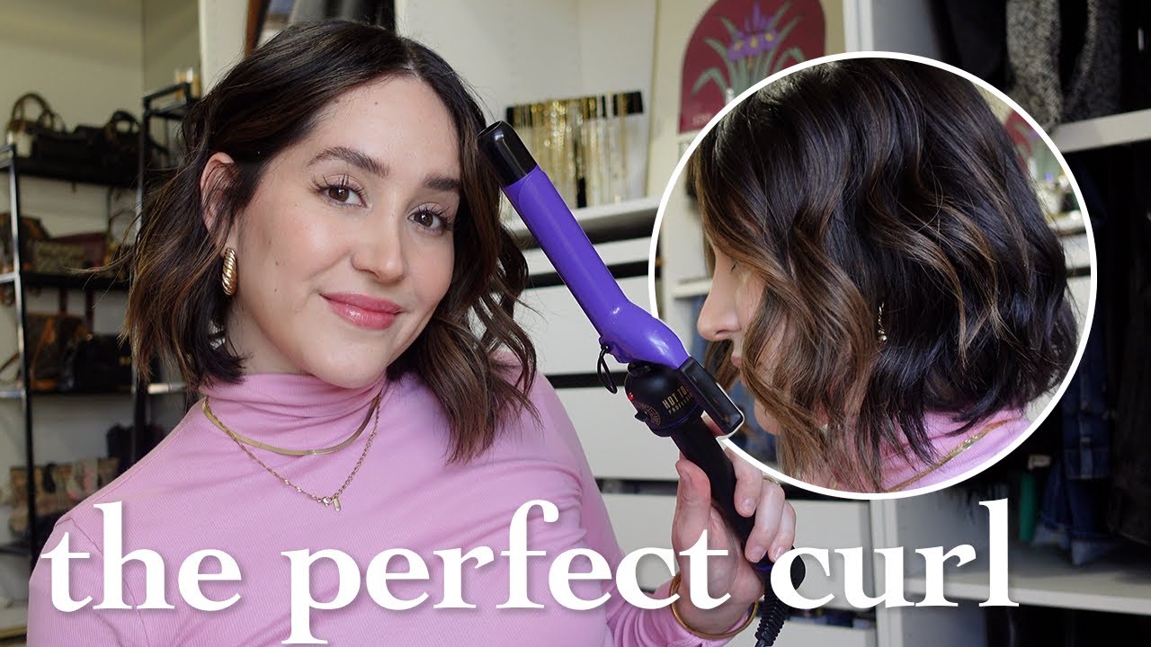 how to curl short hair! (actually cute + effortless waves, not the ugly stuff)
