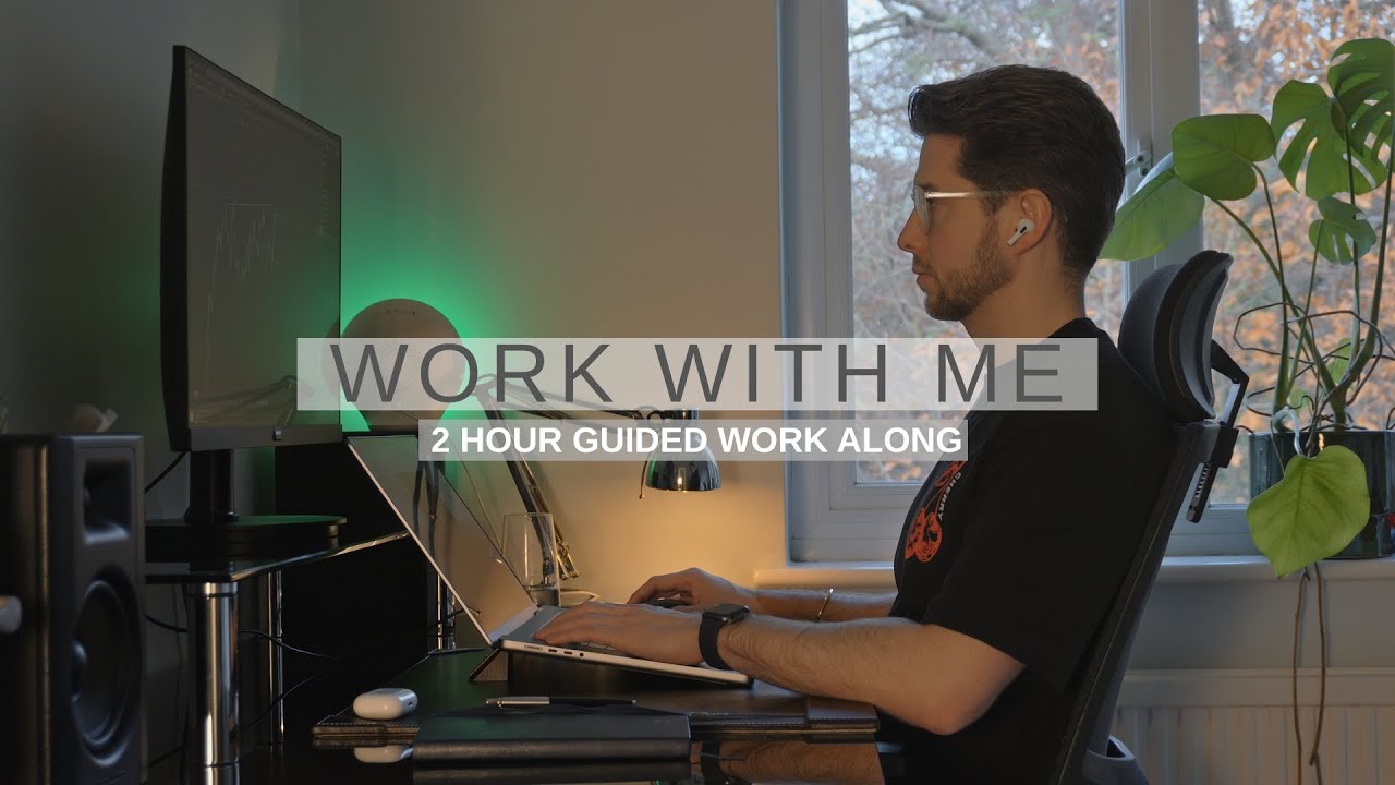 Work With Me | 2 Hour Pomodoro Focus & Study Session With Lo-Fi Productivity Music | 50-10-50