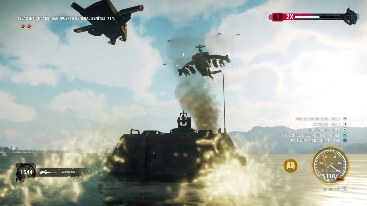 Huge chase against the police - Just Cause 4