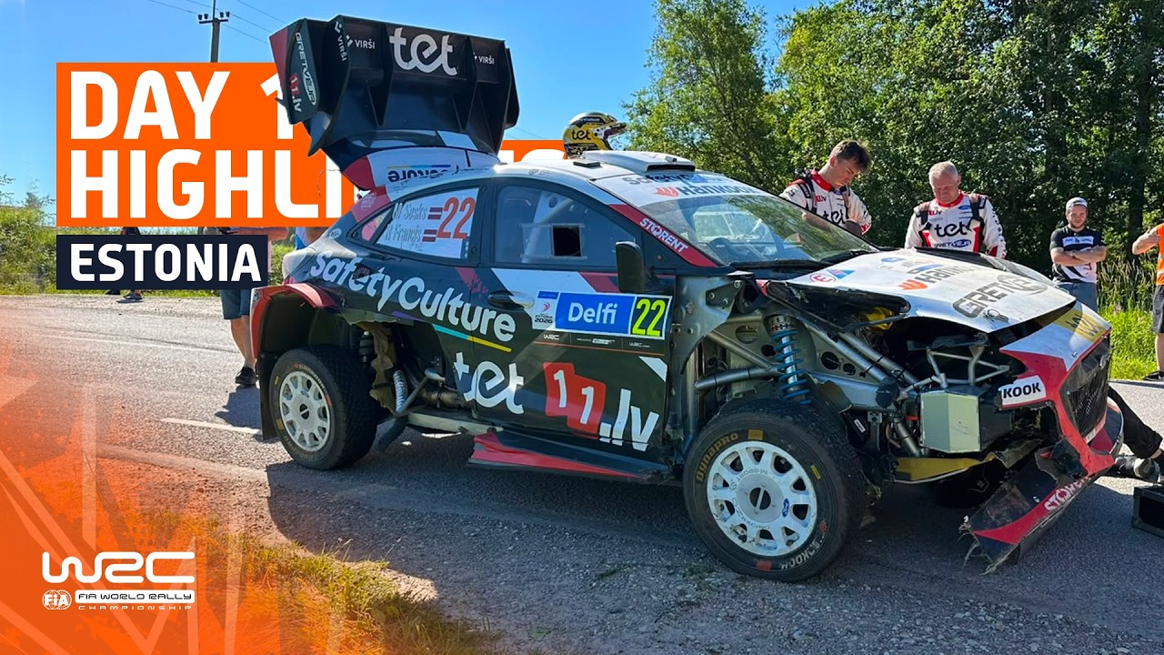 Day 1 Highlights | WRC Delfi Rally Estonia 2026