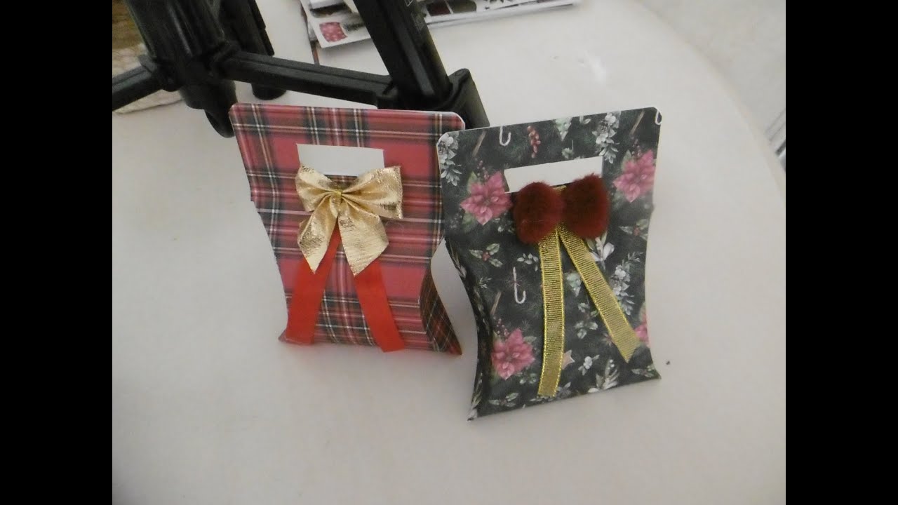 TUTO  petite boite cadeaux