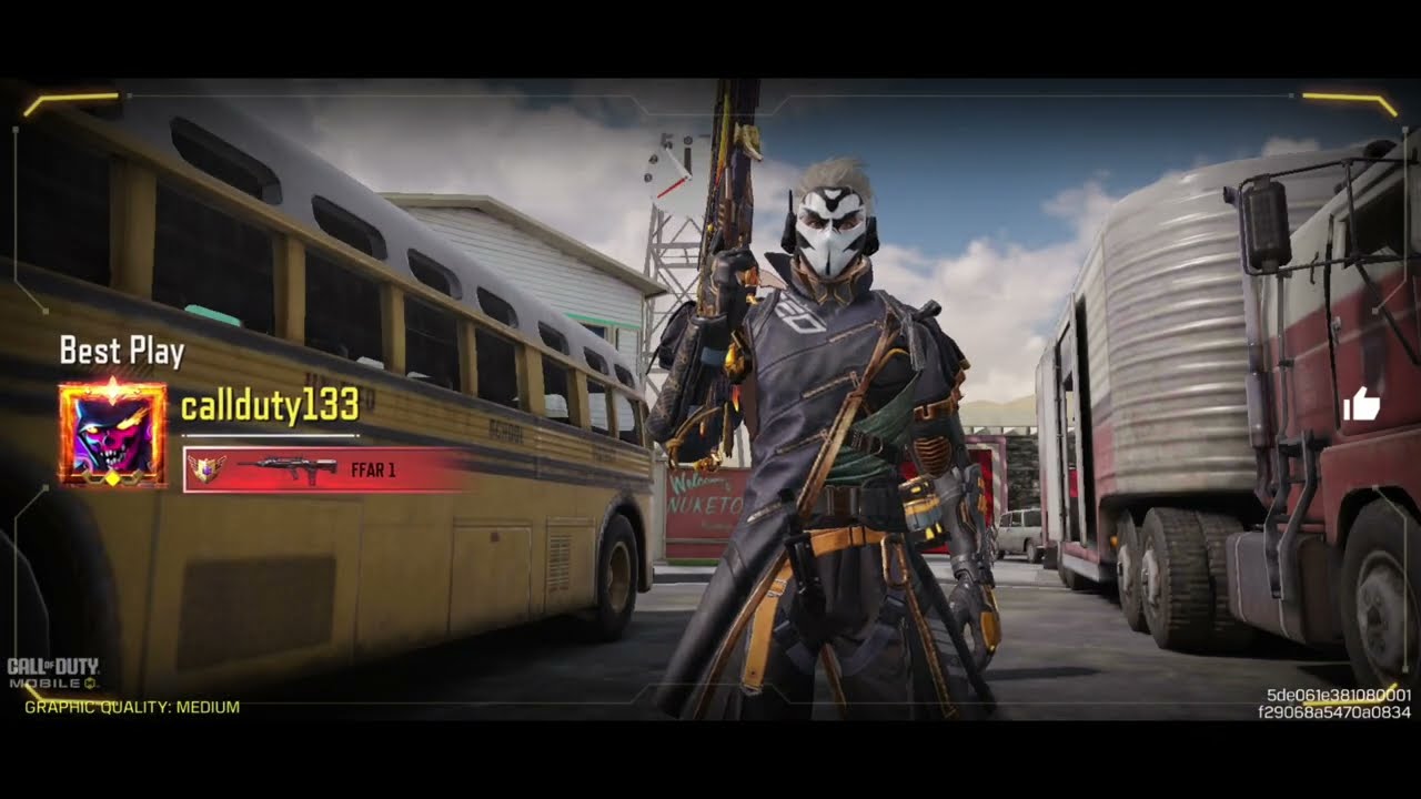 The 1st build with the 19.5 task force on the ffar bright blade Call of duty mobile 