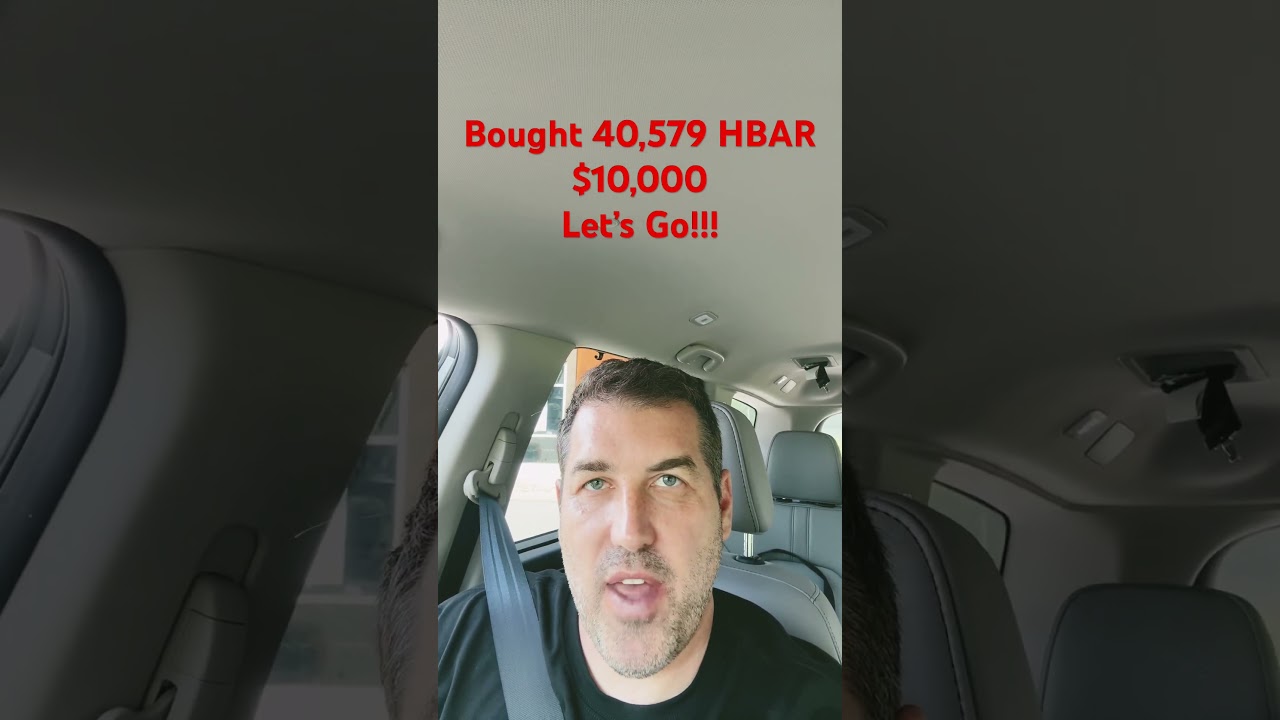 I Bought $10,000 of Hedera Hashgraph (HBAR) 💎 Lets Go!!!