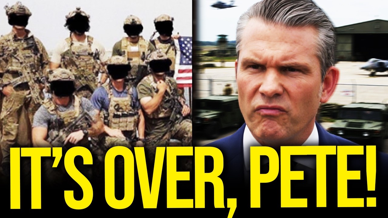 Pete Hegseth THROWN UNDER THE BUS by HIS OWN TROOPS