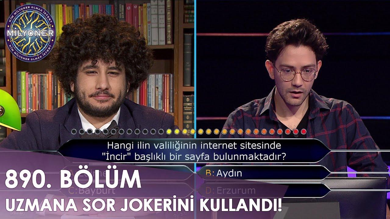 Taha Bey uzmana sor jokerini kullandı! - Kim Milyoner Olmak İster? 890. Bölüm