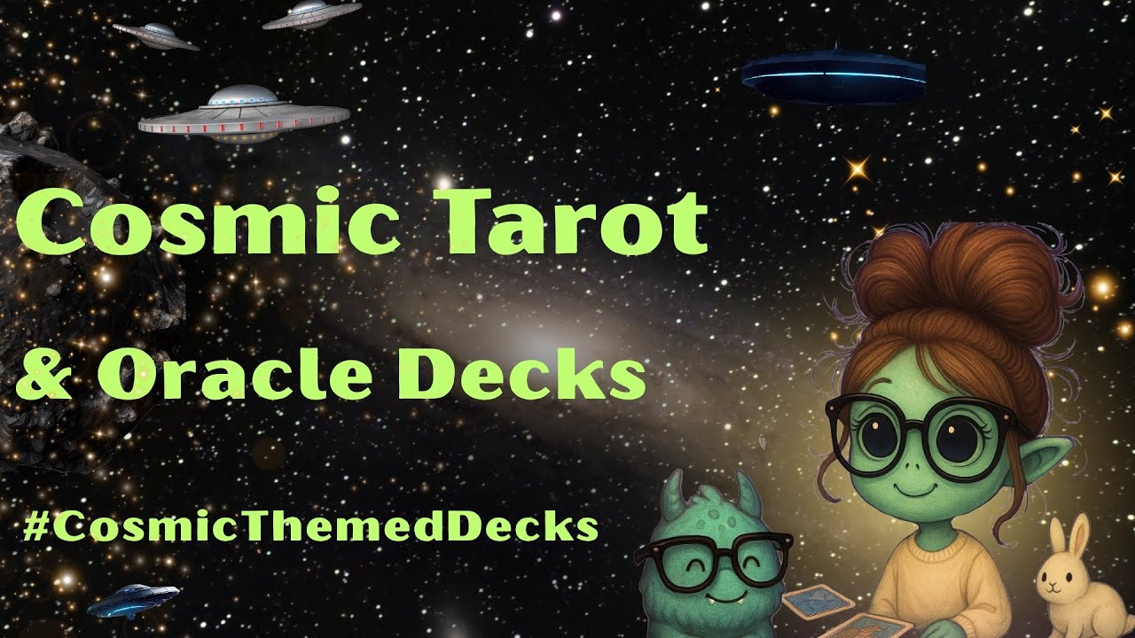 👽 Cosmic, Alien & Starseed Decks | #CosmicThemedDecks VR to Amethyst Ascension ✨