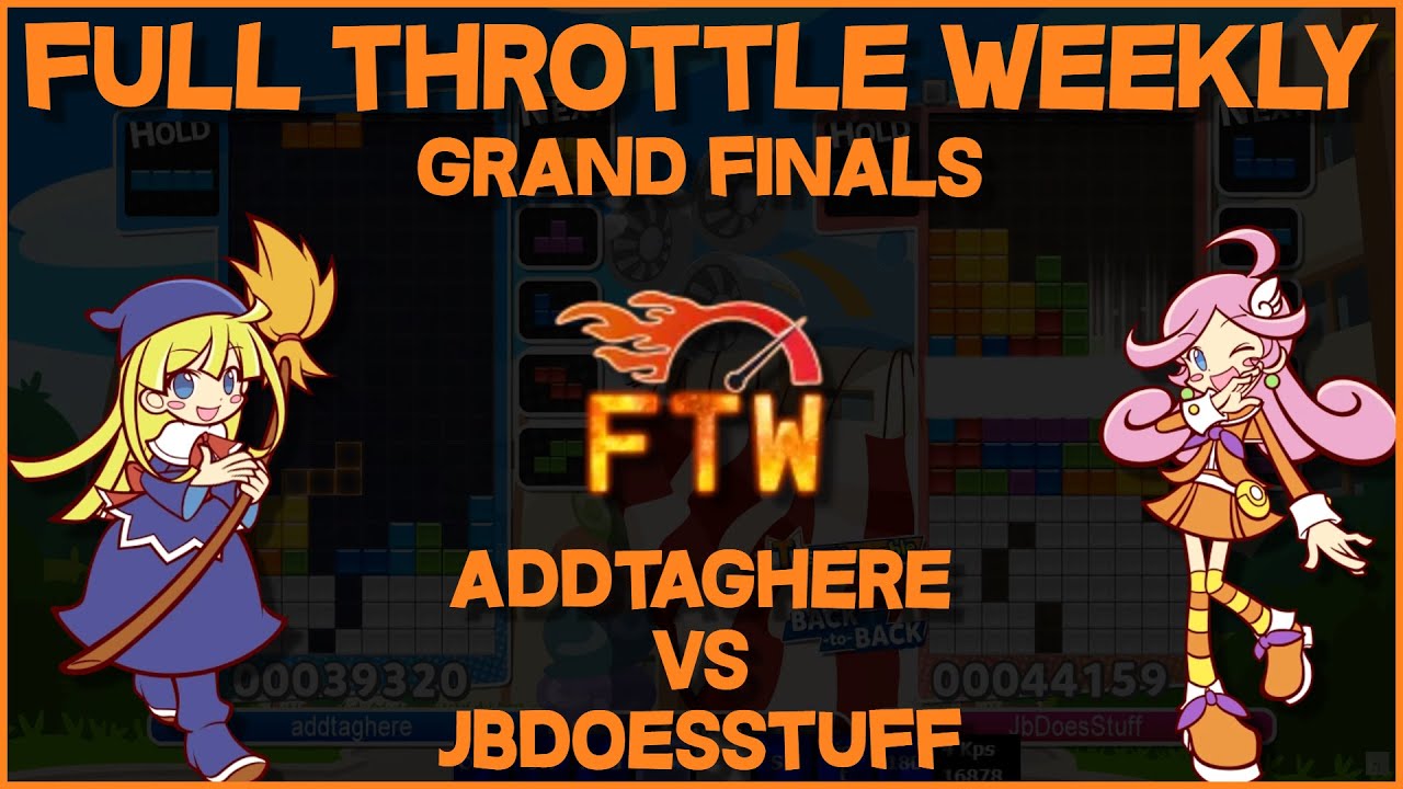 FTW - Grand Finals - AddTagHere vs JbDoesStuff