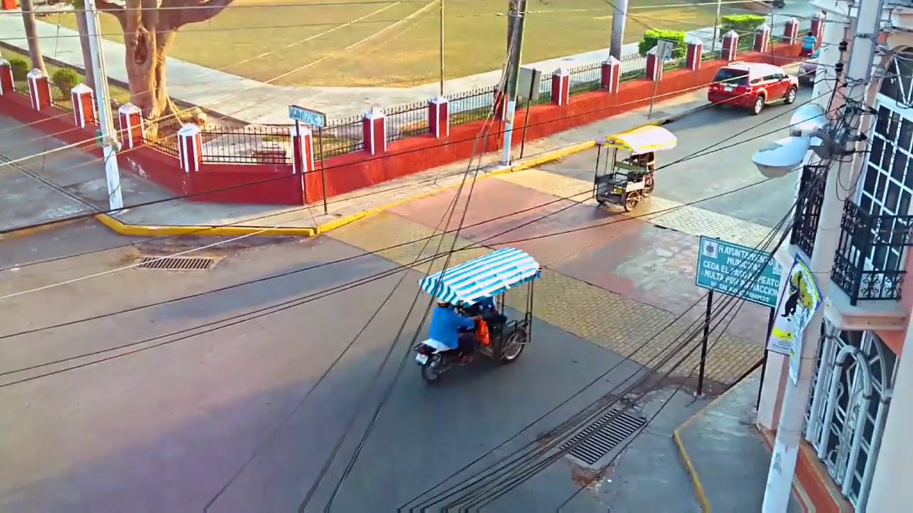 Parque principal de Ticul Yucat&aacute;n M&eacute;xico. | Ezequiel Vazquez.