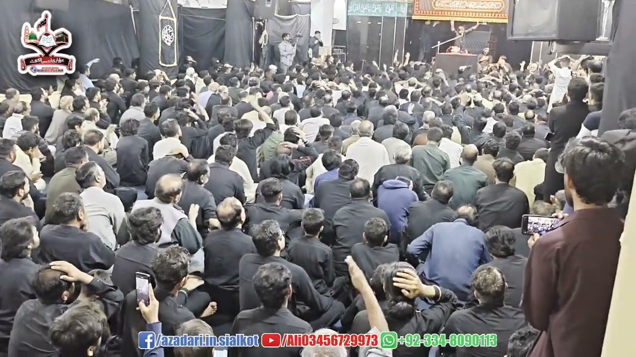 Zakir Syed Nalain Abbas Bukhari | Baramdagi Taboot Imam Ali | 21 Ramzan 26 | Adda Pasrorian Sialkot 