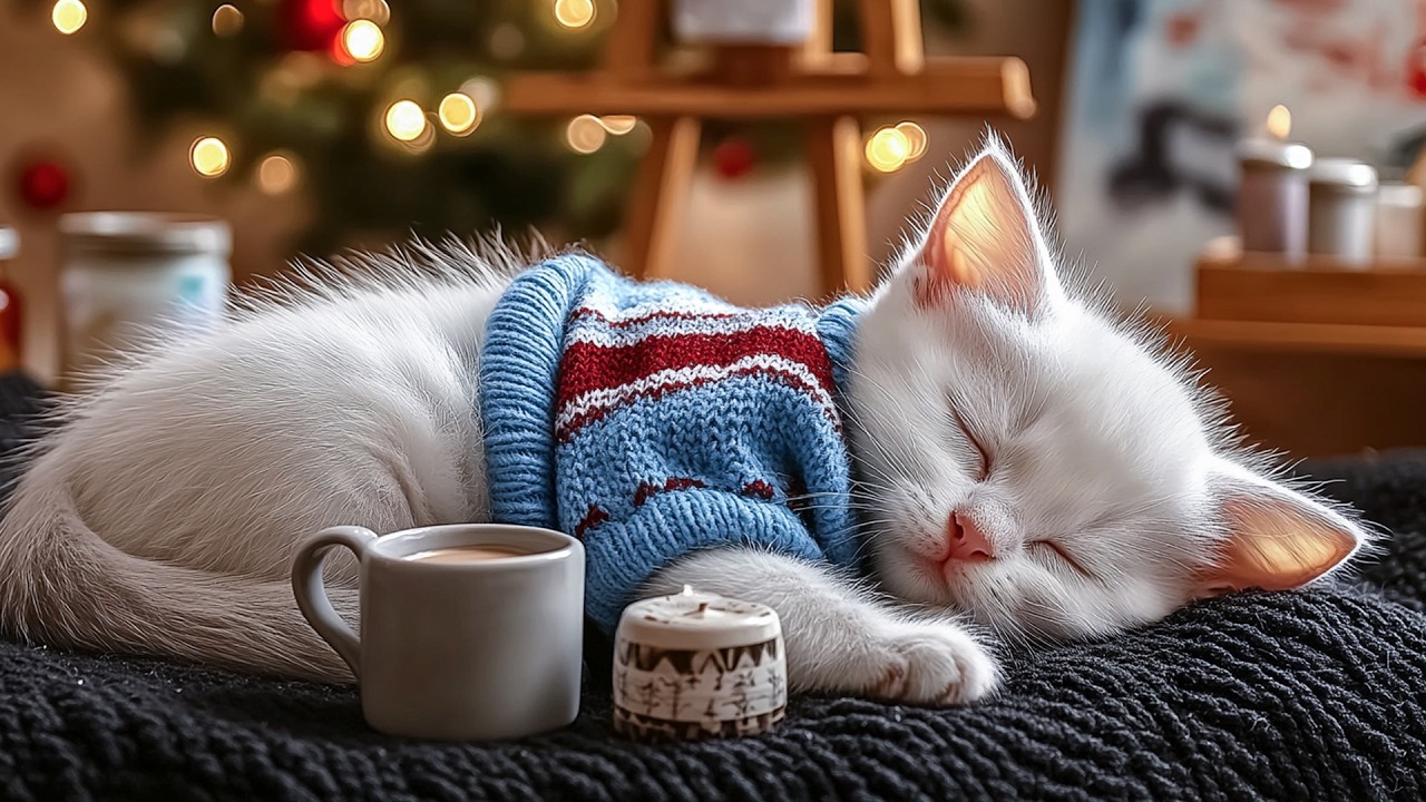 Cat’s Favorite Music 🐾 Cat Sleep Music - Cozy Ambient Journey Guiding Cat Comfort NO ADS