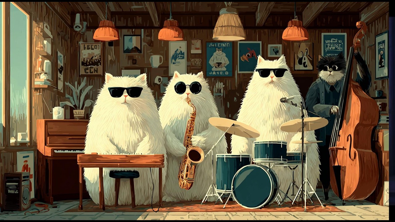 Jazz in the City at Night – Smooth Jazz – Deep Bass Jazz for Calm Focus