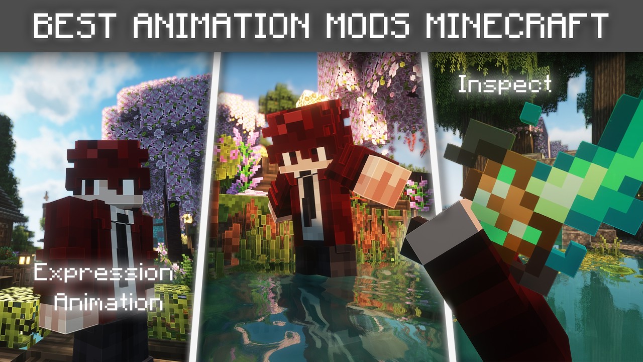 8 MODS ANIMASI TERBAIK UNTUK MINECRAFT JAVA KALIAN
