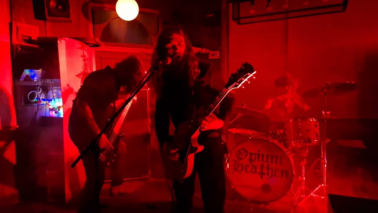 Opium Heathen live at the Krockeb&aacute;r, Buggenhout on  10 may 2025