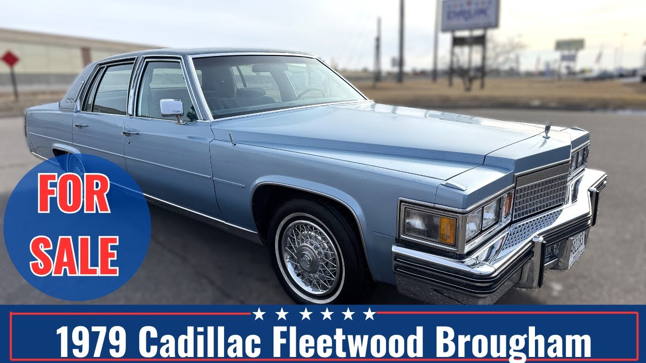 1979 Cadillac Fleetwood Brougham De'Elegance ** FOR SALE ** #usa #cadillac #classiccars