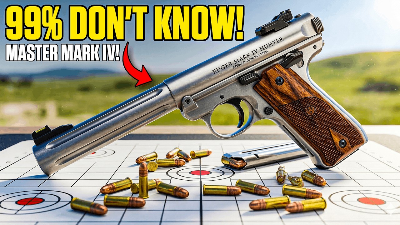 10 ШОКИРУЮЩИХ фактов о Ruger Mark IV, которые вы не знаете