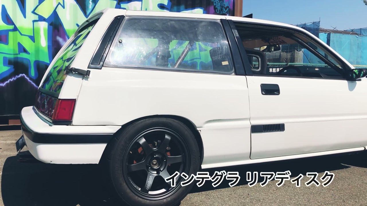 FIVEMART デモカー ワンダーシビック 1985 B18C OSAKA JDM