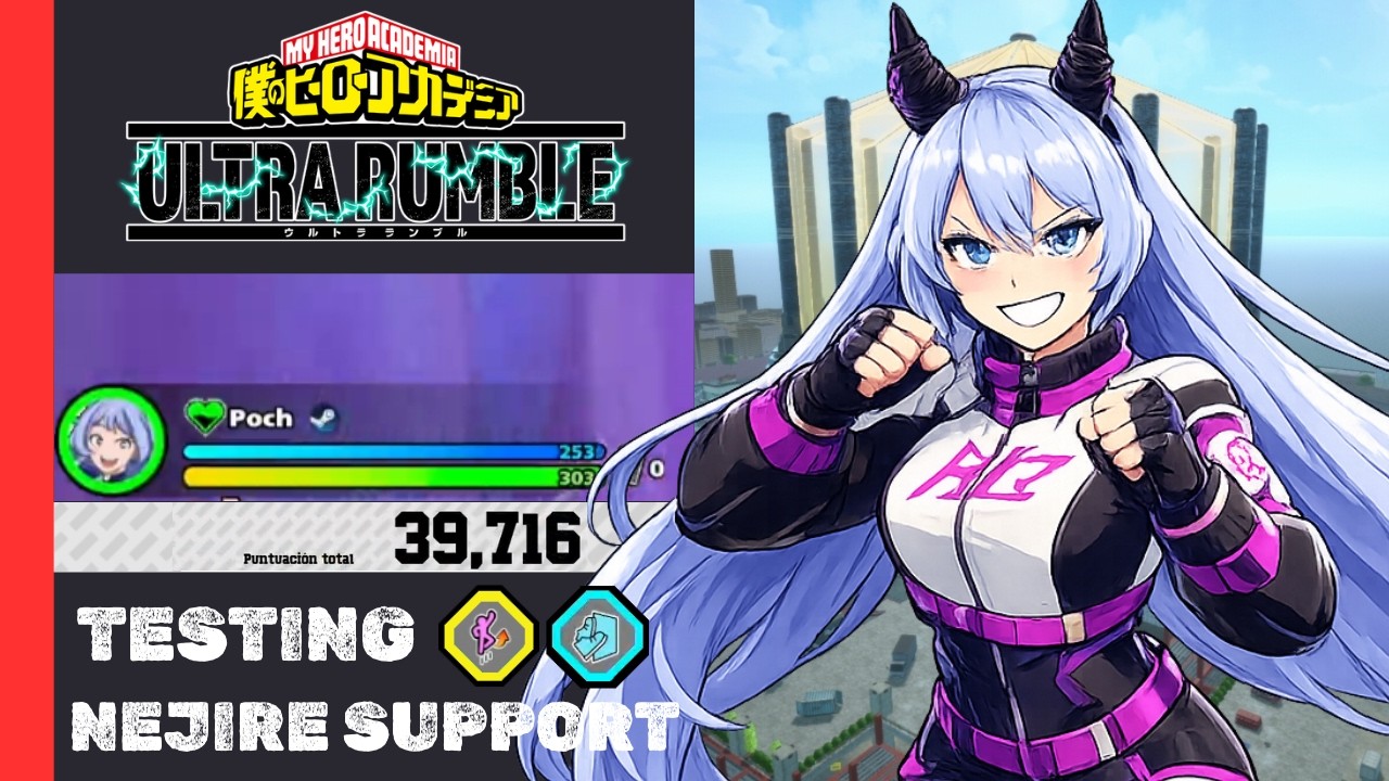 No team needed 😎💚🌀 | Nejire | Score 40K. | Rank S | MHUR