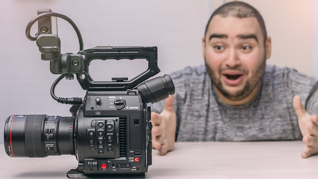 أشتريت كاميرا سينما ب ١٥٠ الف جنية 😳 ! Canon C200