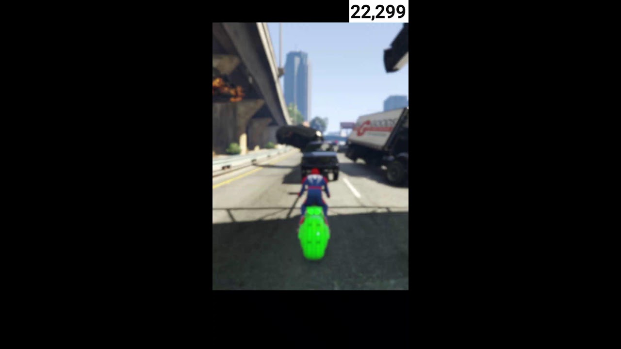 Gta 5: Spiderman Vs 5 Star Police Chase #shorts #gta5