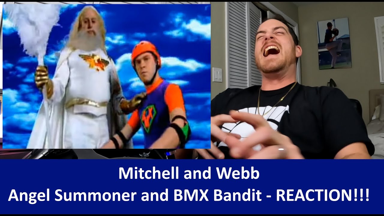 American Reacts THAT MITCHELL AND WEBB LOOK Angel Summoner and BMX Bandit REACTION