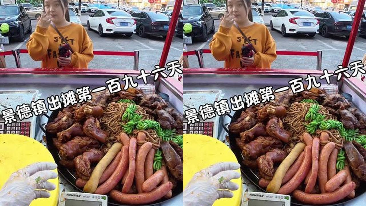 沉浸式带你体验我在江西景德镇卖大锅卤菜的快乐 #景德镇美食#瓷都景德镇#卤菜熟食