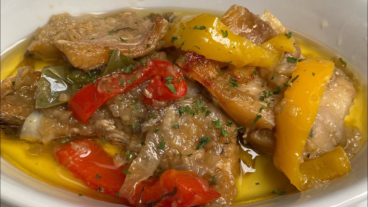 Congolese salt fish / Makayabu Recipe