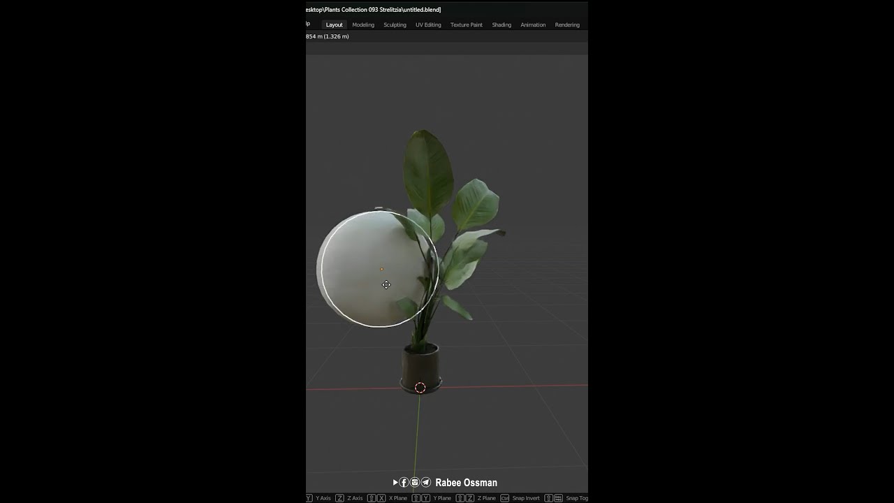 Tutorial Dynamic Plants - Blender