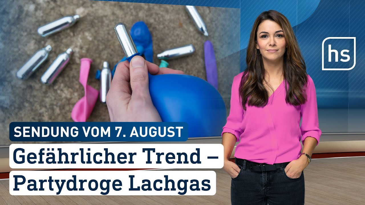 Gefährlicher Trend - Partydroge Lachgas | hessenschau vom 07.08.2023