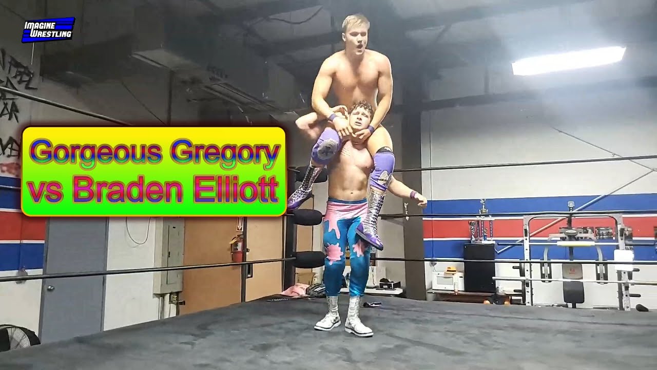 Braden Elliott vs Gorgeous Gregory Free Wrestling match