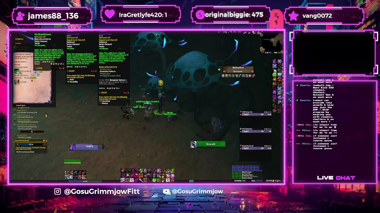 Last Day of WoW Midnight Early Access! short hour long stream today