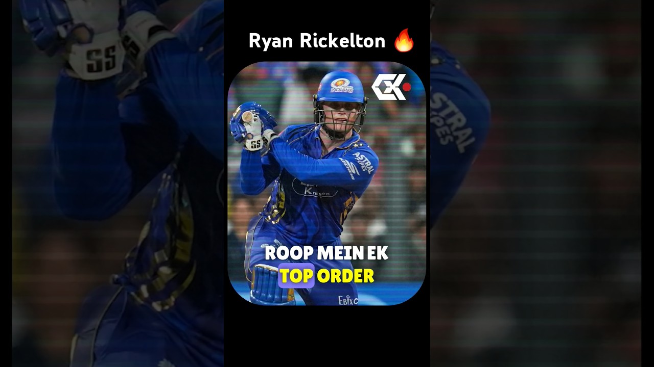 Mumbai Indians found perfect replacement for Quinton de Kock in Ryan Rickelton | IPL 2025 | RR vs MI