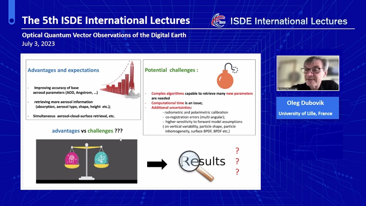 The potential of the characteristics of Earth atmosphere and surface...
