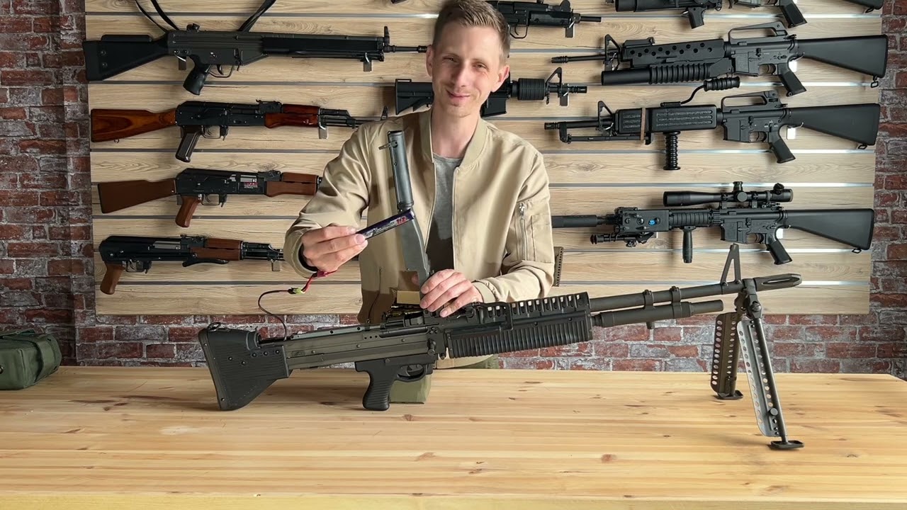 [English] M60 LCT AEG The Pig - The best Airsoft M60