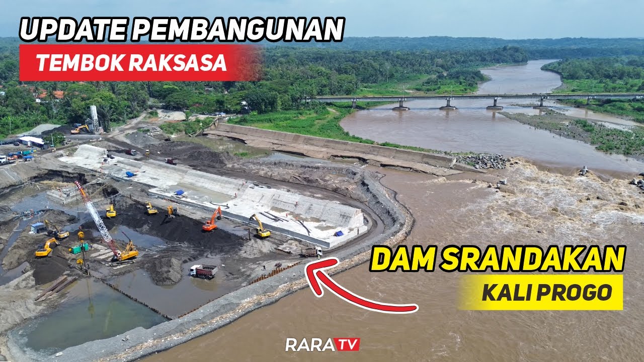 EDYAAN‼️Menantang Derasnya Banjir Kali Progo Proyek Dikerjakan Siang Malam