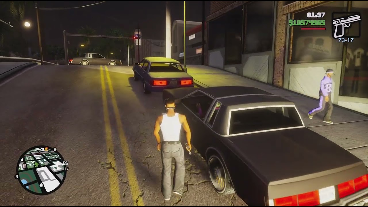 Grand Theft Auto: San Andreas – The Definitive Edition WATER STAR Gameplay (PS5 UHD) [4K60FPS]