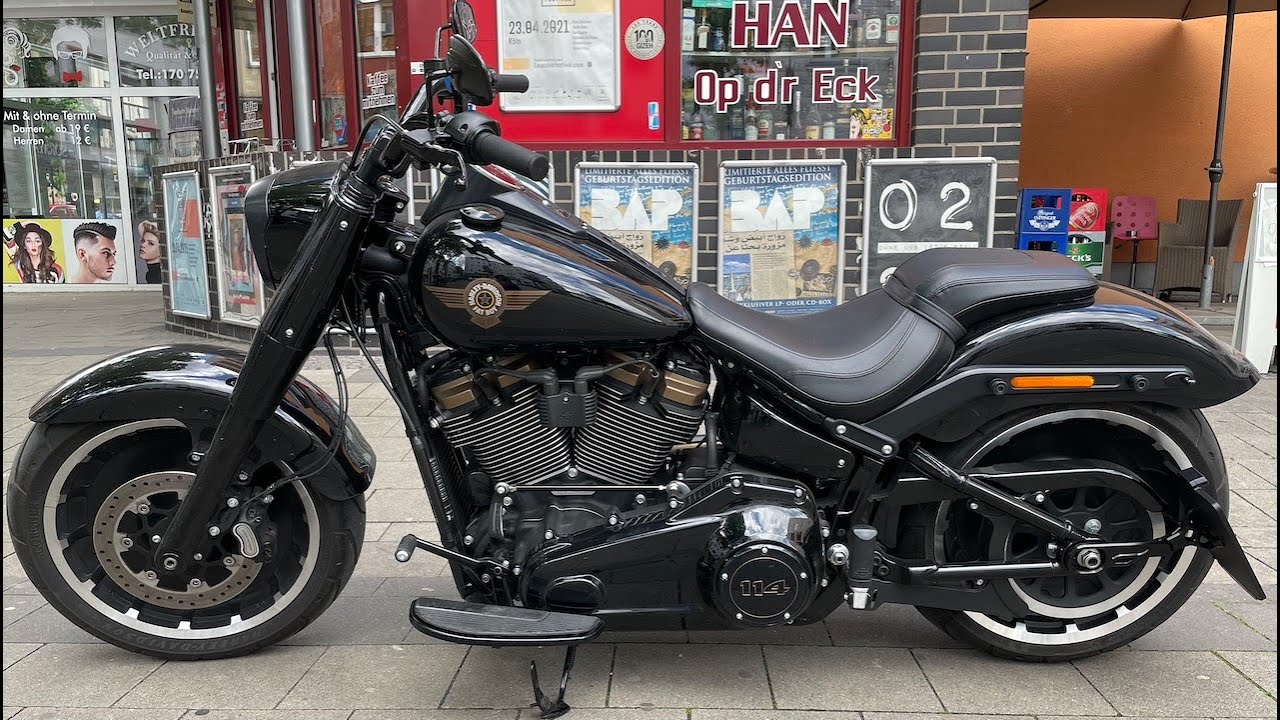 Harley Davidson Fat Boy Anniversary Custom 2020 From Germany Cologne
