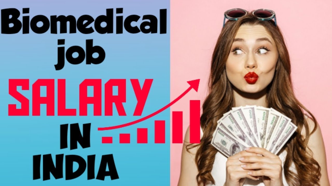 Biomedical job salary in india