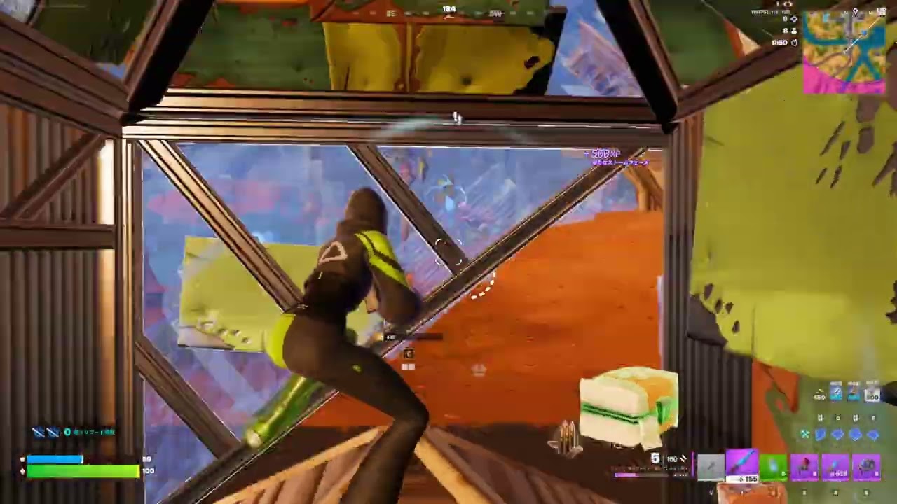神エイム、ゴミエイム、神エイム、ゴミエイム。ビクロイ！#フォートナイト #fortnite #shorts #上手いと思ったら高評価
