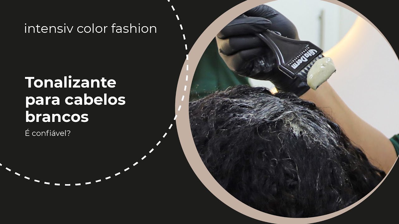 Tonalizante para cabelos brancos é confiável?