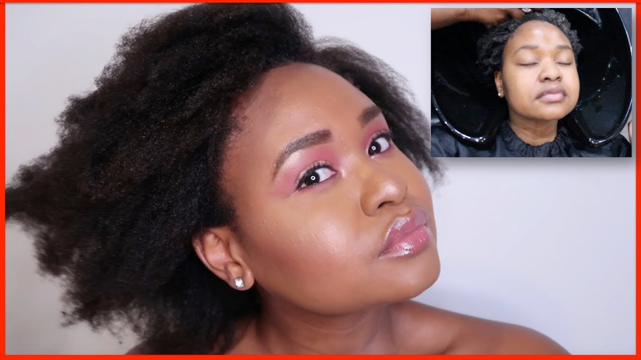 1st EVER NATURAL HAIR SALON VISIT