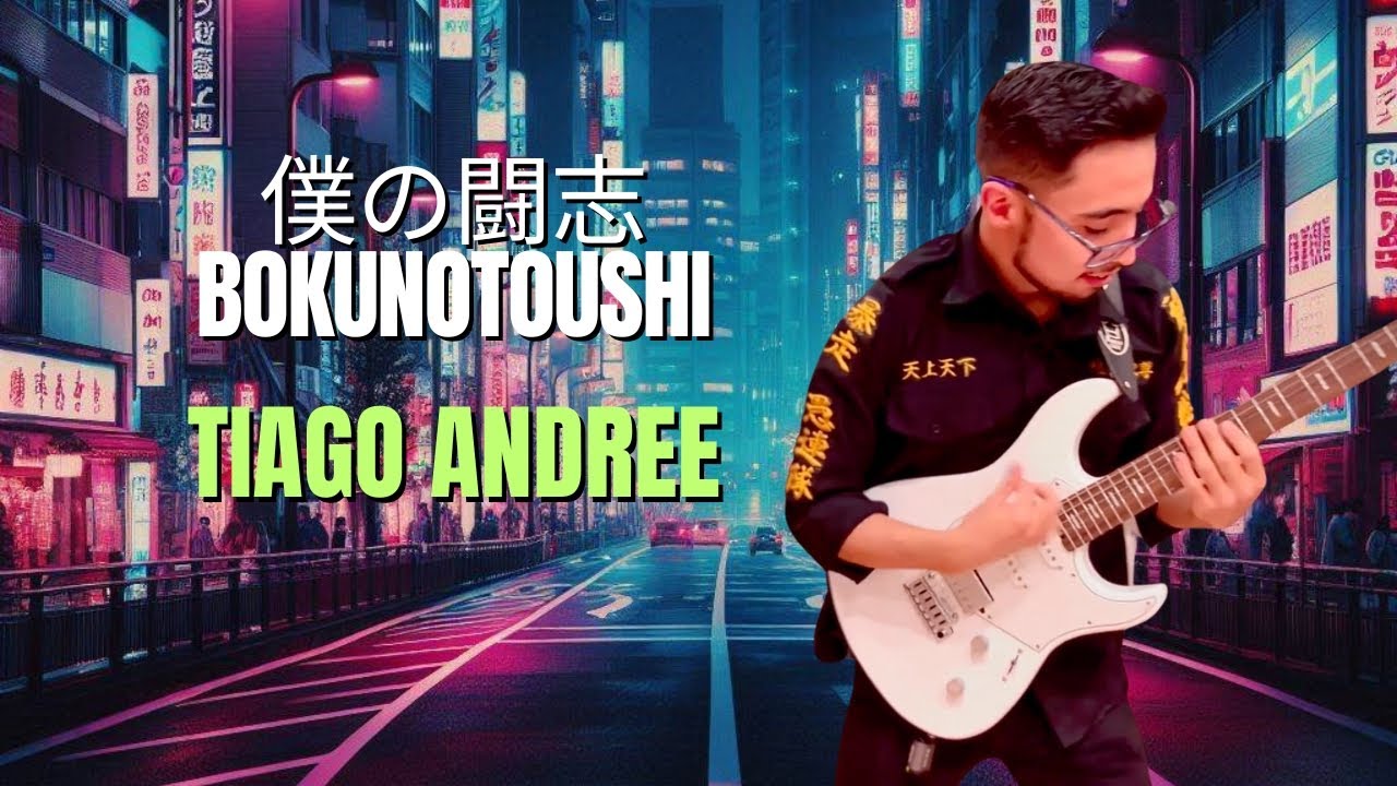 When the guitarist likes Synthwave & Disco....And Japan ♥️🔥
